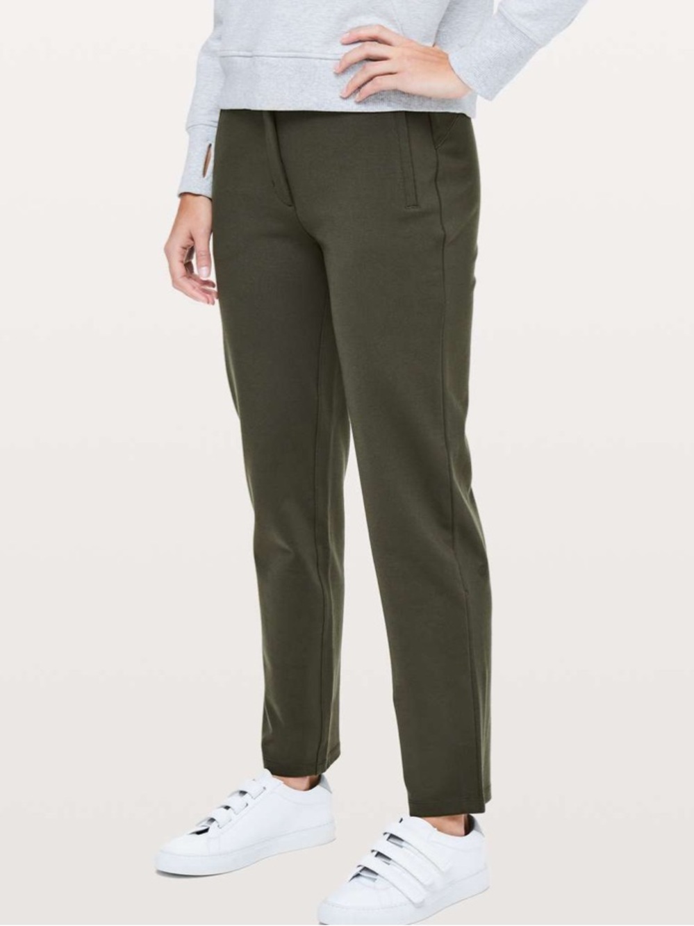 Lululemon On The Move Pant Ponte *28"
Dark Olive Green Sz 10
